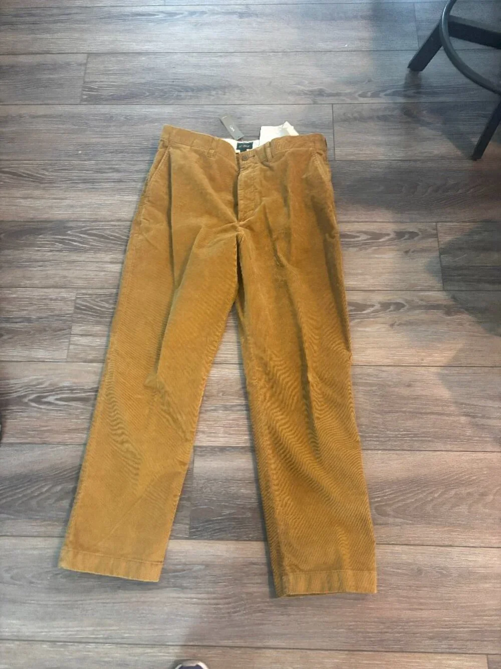 NWT J Crew men's corduroy 34 x 30 straight classic fit